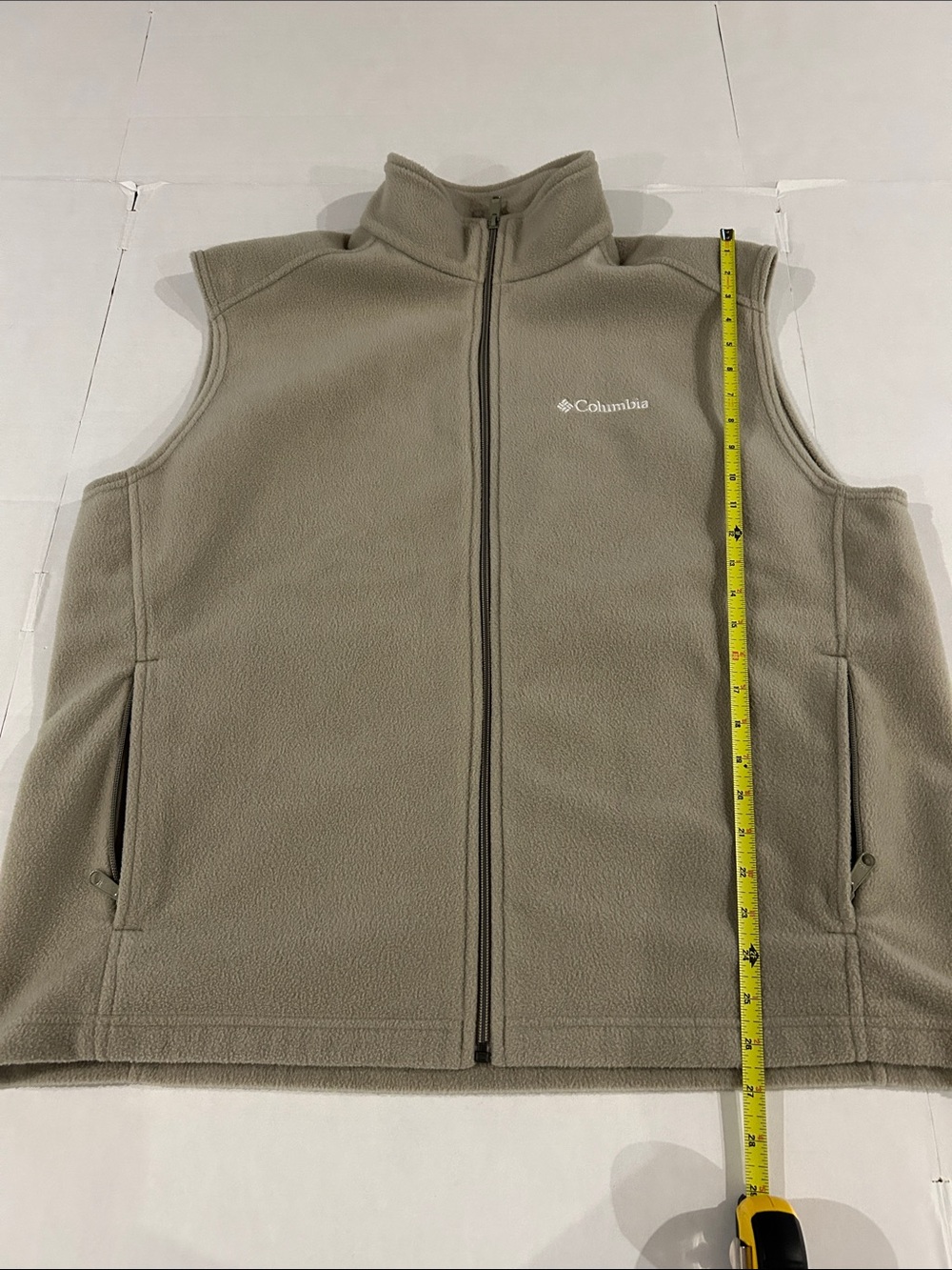 Columbia Men’s fleece vest size XL